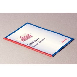 Listwy wsuwane A4/3mm niebieski do 30 kartek 50szt LEITZ 21772