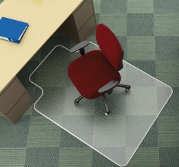 Mata pod krzesło Q-CONNECT, na dywany, 134x115cm, kształt T