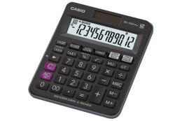 Kalkulator biurowy CASIO MJ-120D PLUS, 12-cyfrowy, 126,5x148mm, czarny