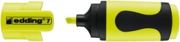 Mini zakreślacz e-7/10 S EDDING, 1-3mm, opak. 10 szt., neon żółty