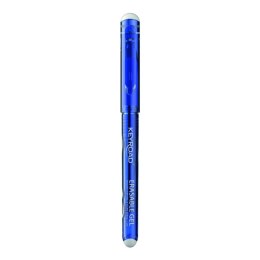Długopis wymazywalny KEYROAD 0,7mm, blister, niebieski