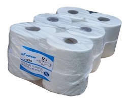 Papier toaletowy biały jumbo 16389 celuloza 2 warstw. (op=12szt)