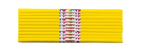 Bibuła marszczona 50x200cm, cytrynowa, 10 szt., HAPPY COLOR, HA 5020-12