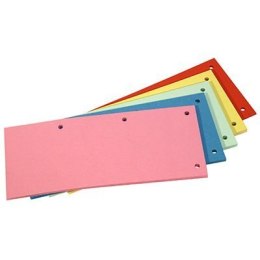 Przekładki 1/3 A4 DOTTS kartonowe białe 100sztuk