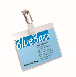 Identyfikator z klipem 60x90 mm przezroczysty DURABLE 861219