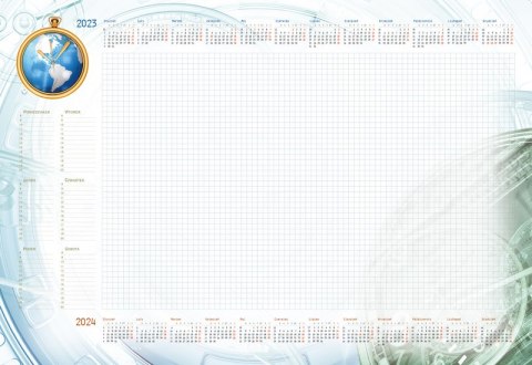 Terminarz-Planer B3 z listwą 2026 Globus Michalczyk i Prokop T-2-B3-1