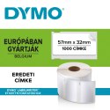 Etykiety DYMO różnego przeznaczenia - 57 x 32 mm, biały S0722540