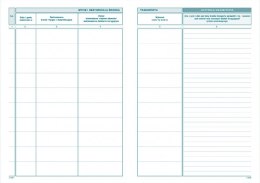 Rejsestr mycia i dezynfekcji komory ładunkowej środka transportu A5, 32 strony offset, 10-H91-3 DOTTS