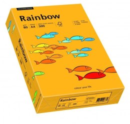Papier ksero A4 80g 500 ark jasny pomarańczowy R22 RAINBOW 88042409