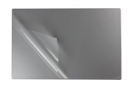 Podkład na biurko z folią 38x58 srebrny BIURFOL KPB-01-01