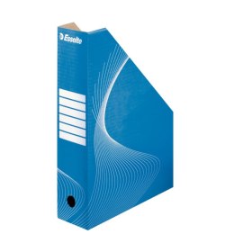Pojemnik kartonowy na czasopisma 80mm niebieski ESSELTE 10025