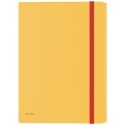 Teczka z gumką i kieszonką Leitz Cosy, PP, żółta 46190019 A4