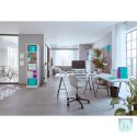 Dziurkacz Mini metalowy Leitz WOW, turkusowy, 10 lat gwarancji, 10 kartek 50601051