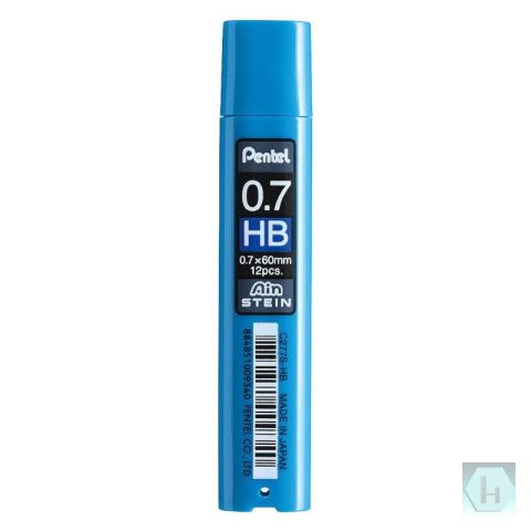 Grafity ołówkowe AIN Stein 0,7mm C277S-HB PENTEL