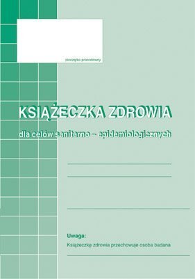 Książeczka zdrowia, A6 16 stron, 10-530-5 DOTTS