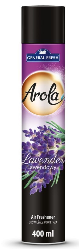 Odświeżacz powietrza AROLA Spray 400ml lawenda GENERAL FRESH 09073