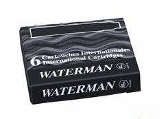 Naboje INTERNATIONAL (6 szt) czarny S0110940 WATERMAN SALE