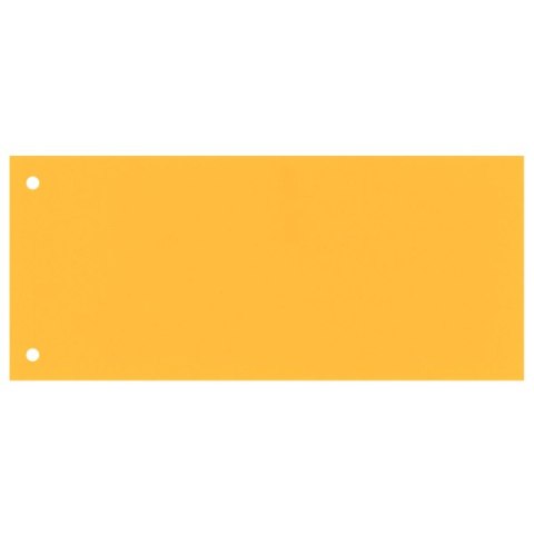 Przekładki 1/3 A4 Maxi Esselte, żółty, 100 szt., 624448