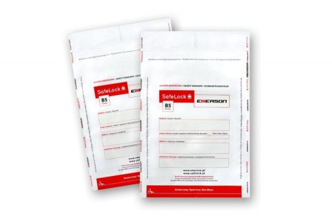 Koperty bezpieczne B5 białe100szt. ikb178280btk100 EMERSON