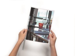 Listwy wsuwane A4/30 przezroczyste 100szt DURABLE 2900-19