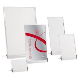 Tabliczka stojąca jednostronna 11x15cm PANTA PLAST 0403-0006-00