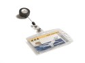 Identyfikator do kart 54x85mm z mechanizmem przezr. DURABLE 801219