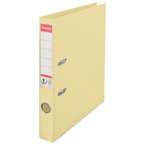 Segregator Esselte No.1, Naturelle, A4/50mm, 30% PP z recyklingu, beżowy 218700