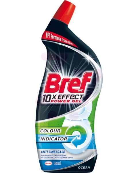 BREF Płyn żel do WC Tornado 700ml Lime scale 0658