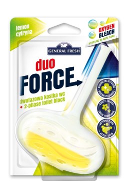 Kostka do WC DUO FORCE zawieszka 40g cytryna GENERAL FRESH 40203