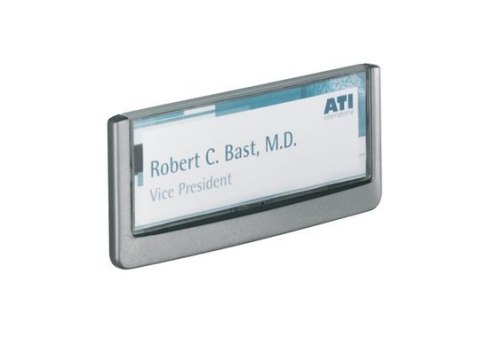 Tabliczka informacyjna 149x52.5 grafitowa Click Sign DURABLE 486037