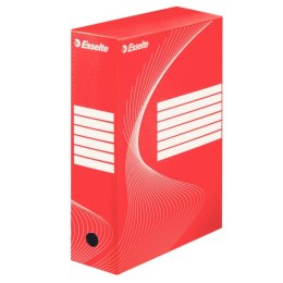 Pudełka archiwizacyjne ESSELTE BOXY 100mm czerwone 128422