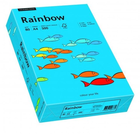 Papier ksero A4 80g 500 ark ciemnoniebieski R88 RAINBOW 88042761