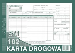 Karta drogowa A4, 80 kartek numerowana offset, 10-801-1N DOTTS