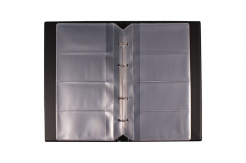 Wizytownik na 200 wizytówek standard granat WI-21-02 BIURFOL