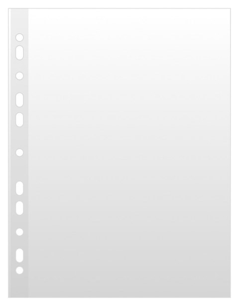 Koszulki na dokumenty DONAU, PP, A4, krystal, 50mikr., 100szt., w pudełku