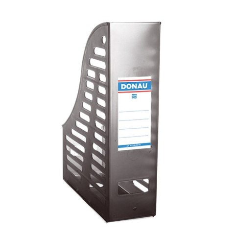 Pojemnik ażurowy na dokumenty DONAU, PP, A4, składany, dymny