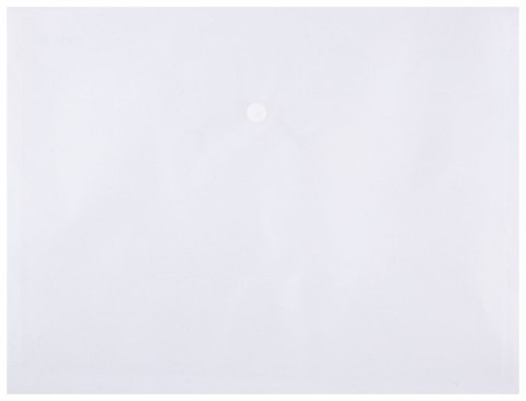 Teczka kopertowa DONAU zatrzask, PP, A4, 180mikr., transparentna