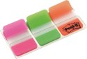 Zakładki indeksujące POST-IT® do archiwizacji (686-PGOEU), PP, silne, 25,4x38,1mm, 3x22 kart., mix kolorów