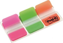Zakładki indeksujące POST-IT® do archiwizacji (686-PGOEU), PP, silne, 25,4x38,1mm, 3x22 kart., mix kolorów