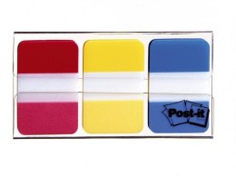 Zakładki indeksujące POST-IT® do archiwizacji (686-RYB), PP, silne, 25,4x38,1mm, 3x22 kart., mix kolorów