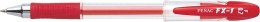 Długopis żelowy PENAC FX1 0,7mm, czerwony