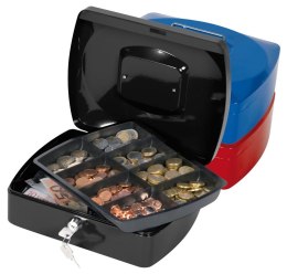 Kasetka na pieniądze Q-CONNECT, duża, 255x200x90mm, niebieski