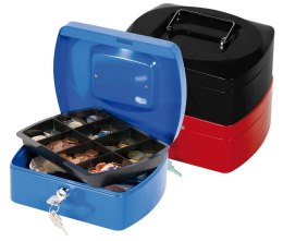 Kasetka na pieniądze Q-CONNECT, średnia, 205x160x90mm, czarna