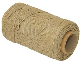 Nici lniane Q-CONNECT,100g, 170m, brązowe