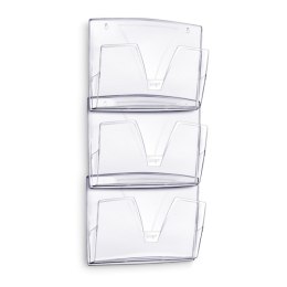 Zestaw naścienny CEP ReCeption, 3 półki, przeźroczysty