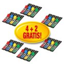 Zestaw promocyjny zakładek POST-IT® (683-4), PP, 11,9x43,2mm, 4x(4x35kart.) +2x(4x35kart.)GRATIS, mix kolorów
