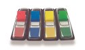 Zestaw promocyjny zakładek POST-IT® (683-4), PP, 11,9x43,2mm, 4x(4x35kart.) +2x(4x35kart.)GRATIS, mix kolorów