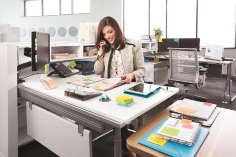 Zestaw promocyjny zakładek POST-IT® (683-4), PP, 11,9x43,2mm, 4x(4x35kart.) +2x(4x35kart.)GRATIS, mix kolorów