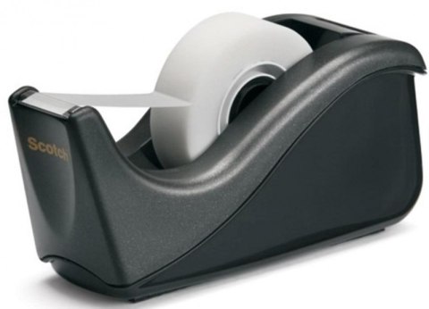 Dyspenser do taśm SCOTCH® (C60), czarny, taśma GRATIS
