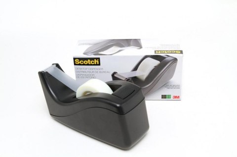 Dyspenser do taśm SCOTCH® (C60), czarny, taśma GRATIS